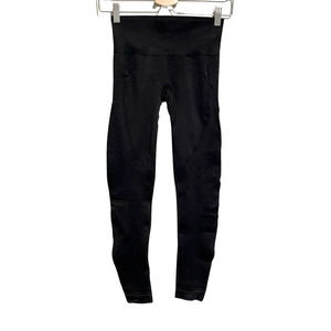 ZYIA Active Seamless Leggings Black Full Length Leggings Solid Black